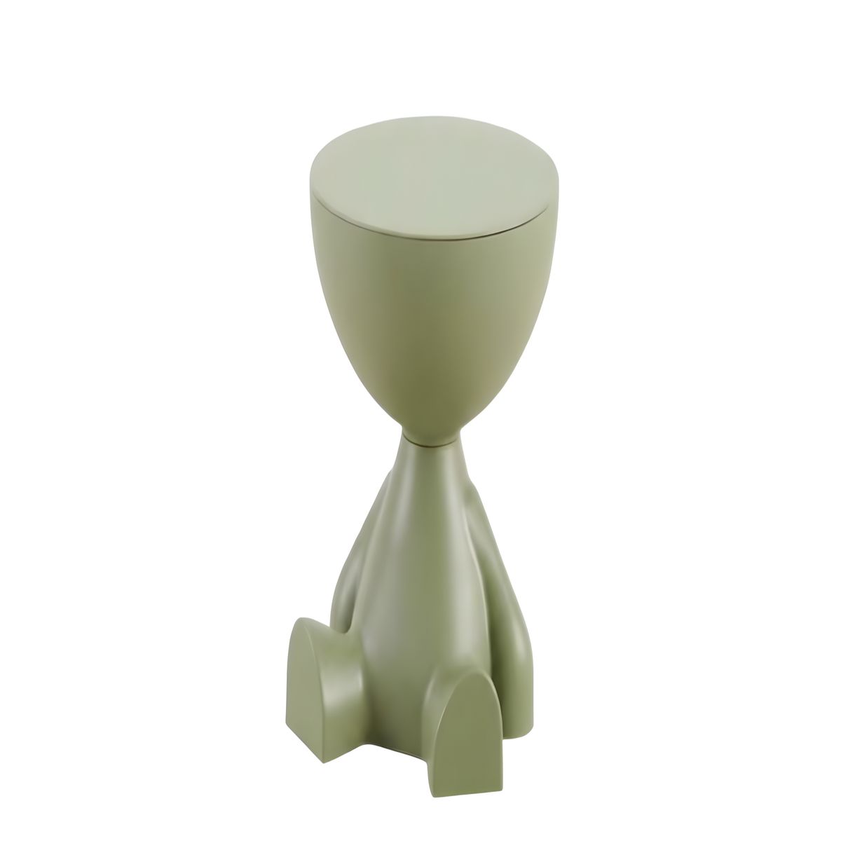 GENERICO - MESA ELEGANTE DE ARRIMO VERDE OLIVA
