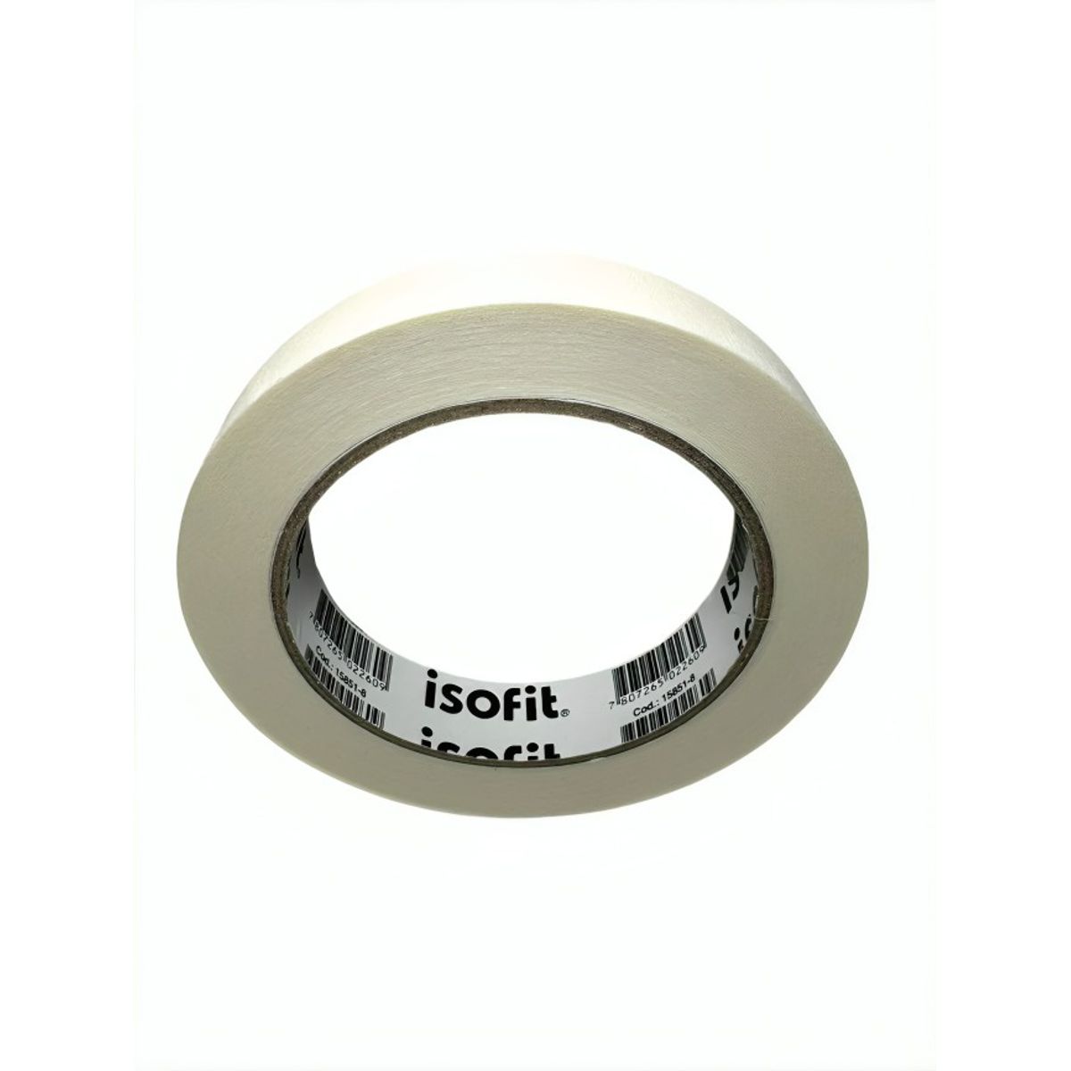 ISOFIT - Pack 4 Cinta Masking Tape Crema 36mm x40m