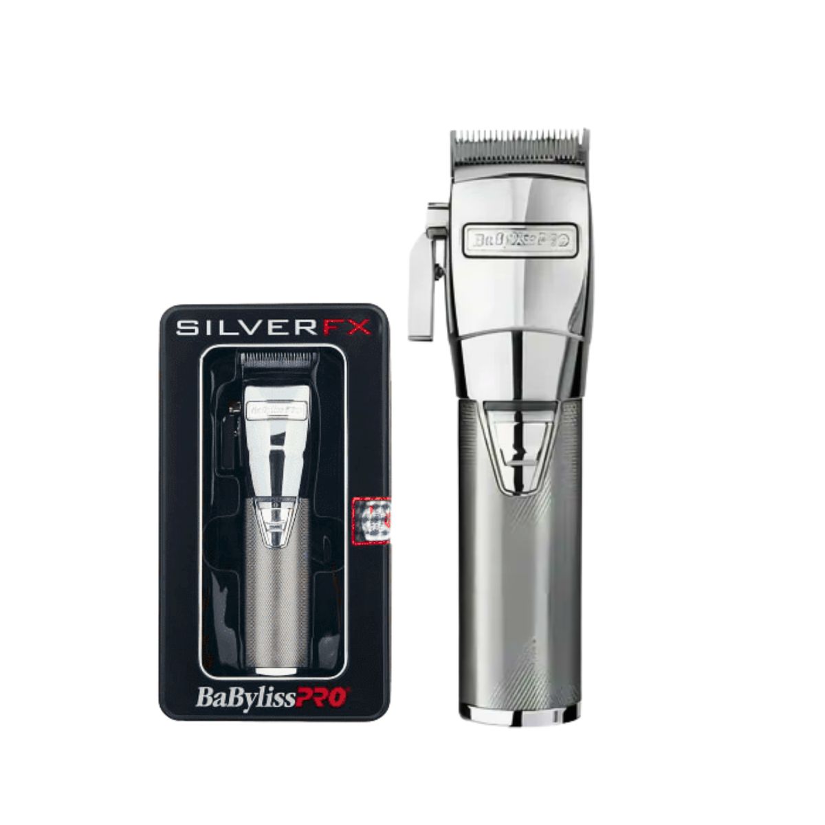 BABYLISS PRO - Cortapelo BaBylissPro SilverFX con motor Ferrari