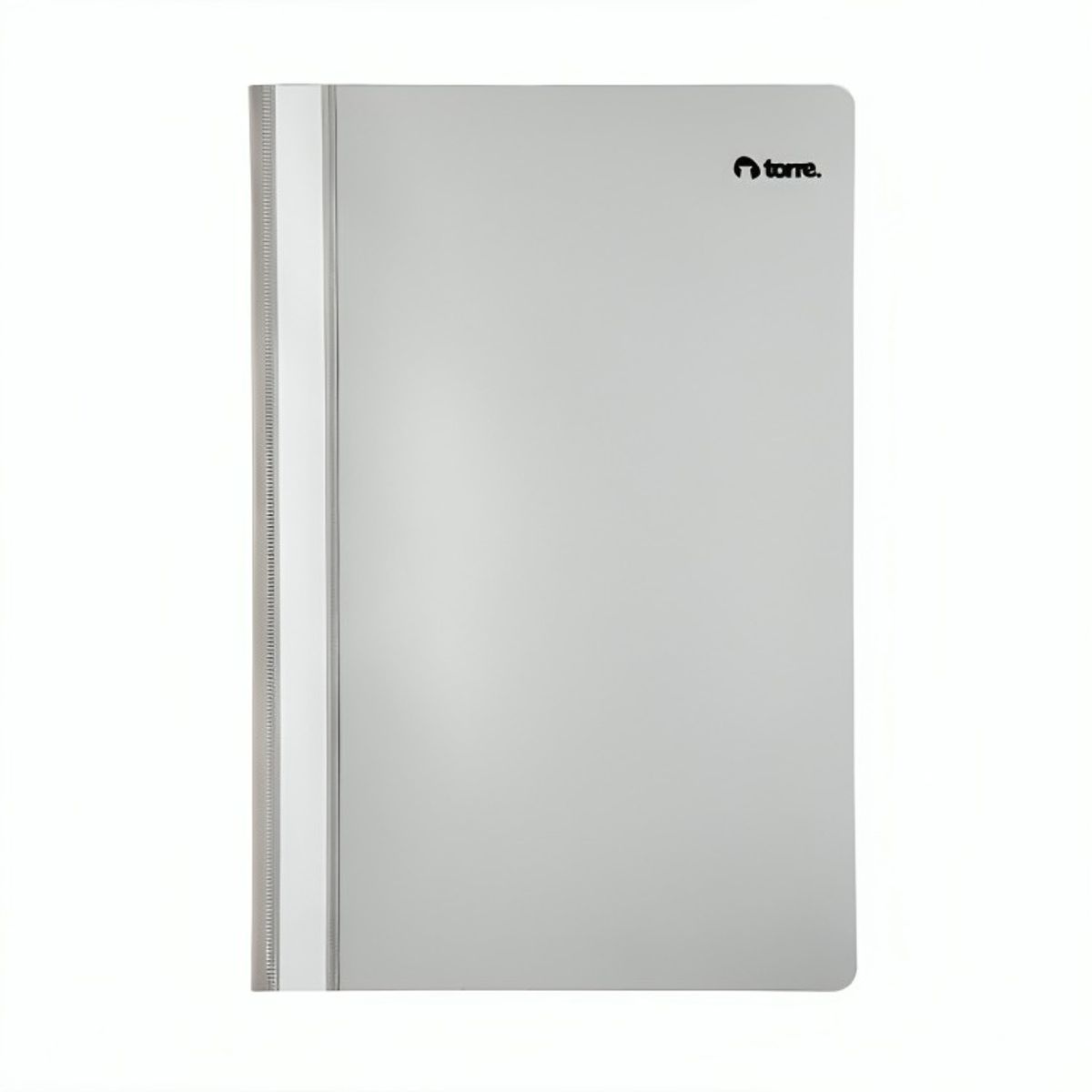 TORRE - Pack 4 Carpeta PVC Plast File Oficio Gris
