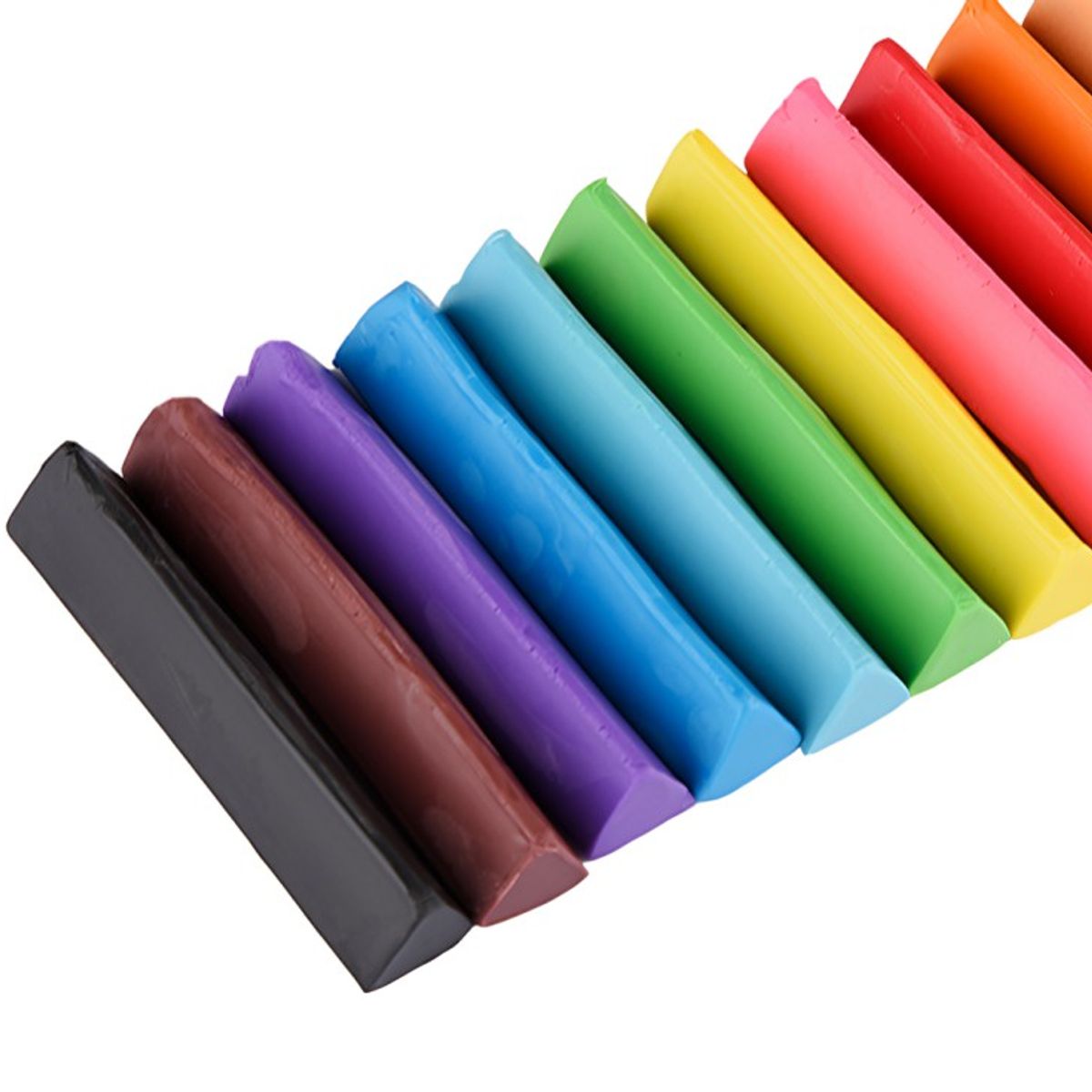 TORRE - Pack 4 Plasticina Triangular 12 Colores  Torre