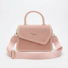 BOVINITA - Cartera Mujer Bandolera Rosada Correa Ajustable Elegante Agregar a favoritos