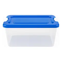 GENERICO - Caja Organizadora Almacenamiento Transparente Aplilable 28 L