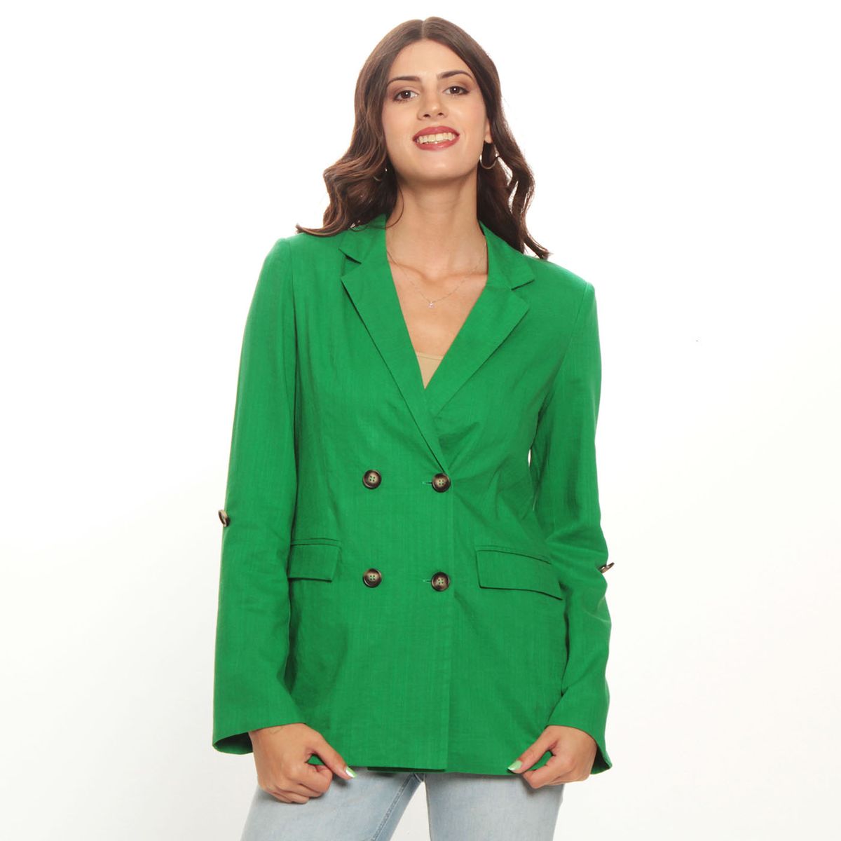 WADOS - BLAZER MANGA LARGA CON BOLSILLO