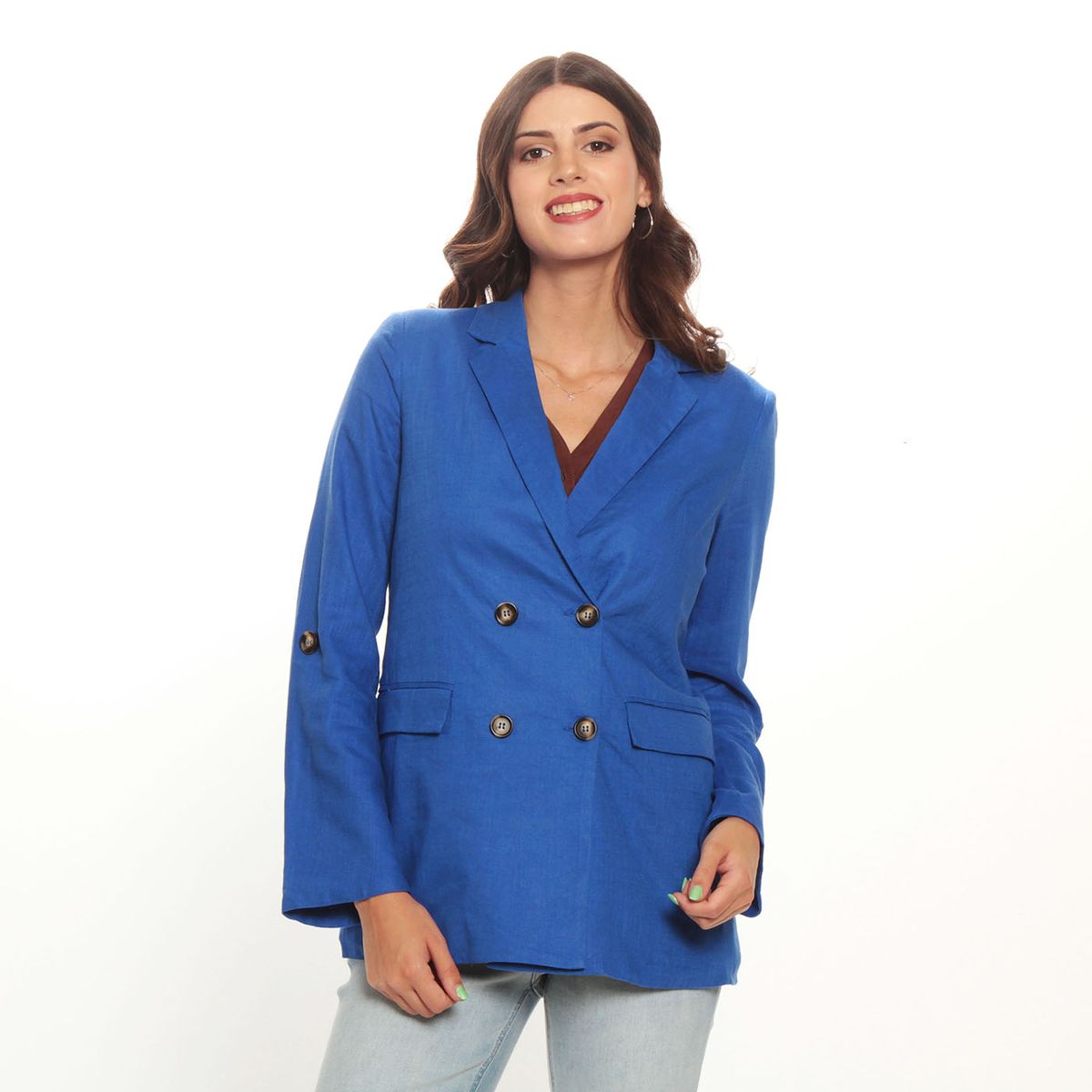 WADOS - BLAZER MANGA LARGA CON BOLSILLO