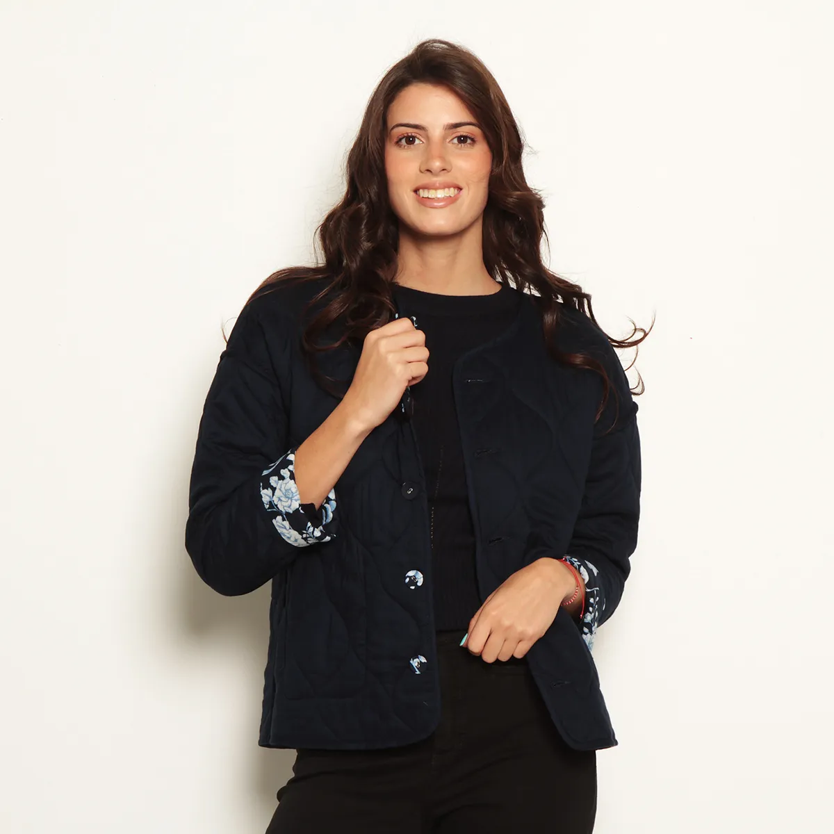 WADOS - CHAQUETA MANGA LARGA REVERSIBLE CON BOLSILLOS