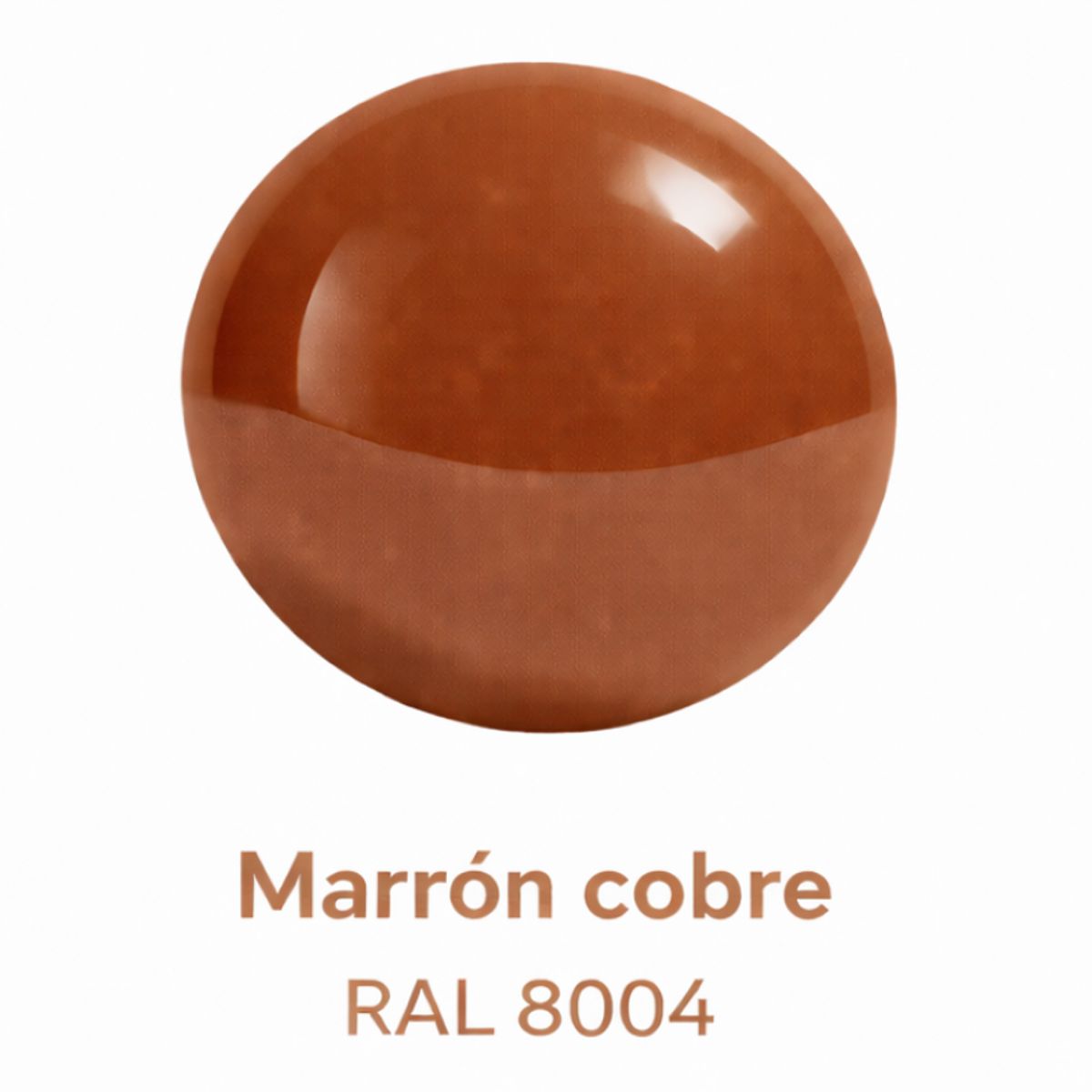 EPOXY - PORCELANATO LIQUIDO PREMIUM - KIT TINETA 14 KILOS - MARRÓN COBRE RAL 8004