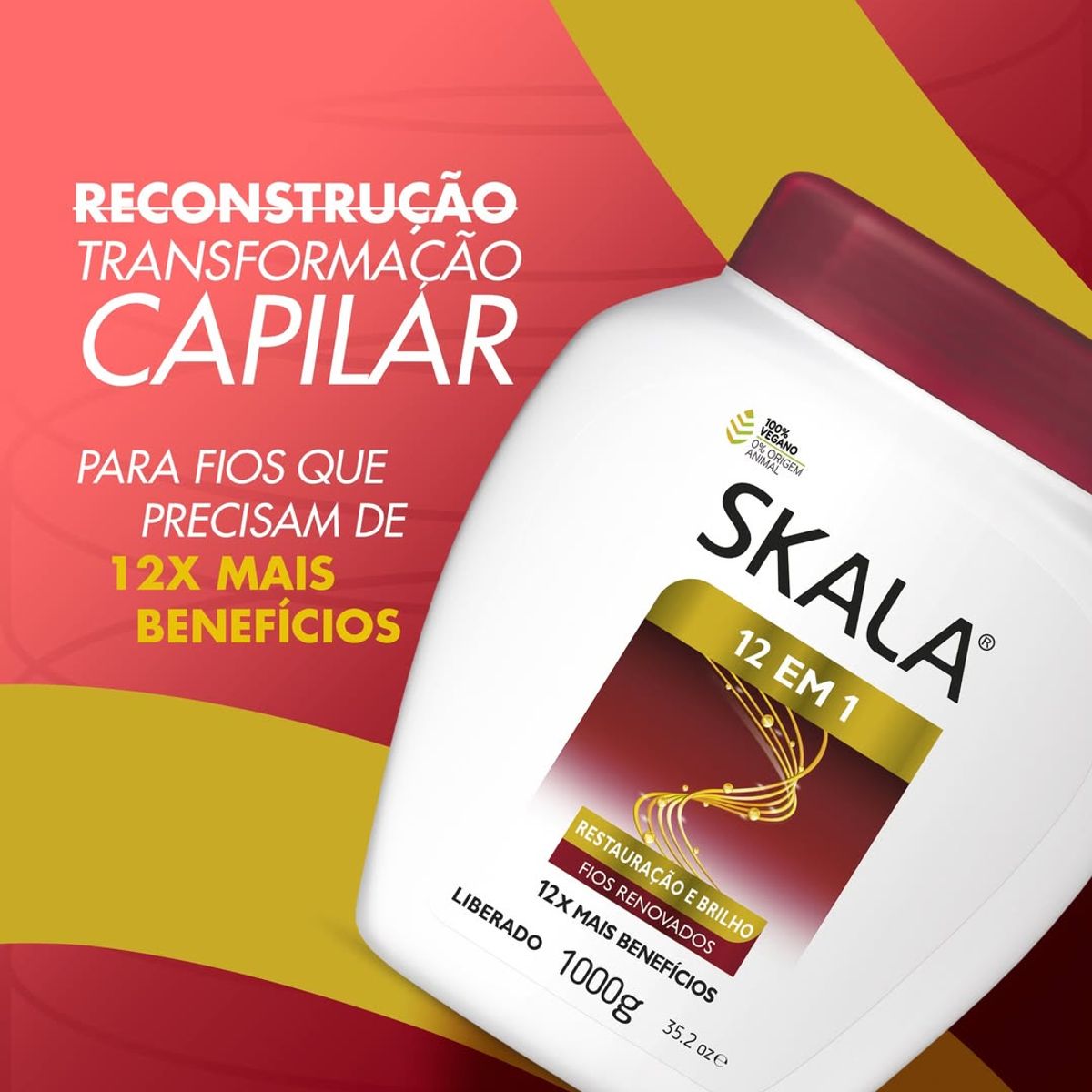 SKALA - MASCARA RESTAURACION 12 EN 1 SKALA 1000 G