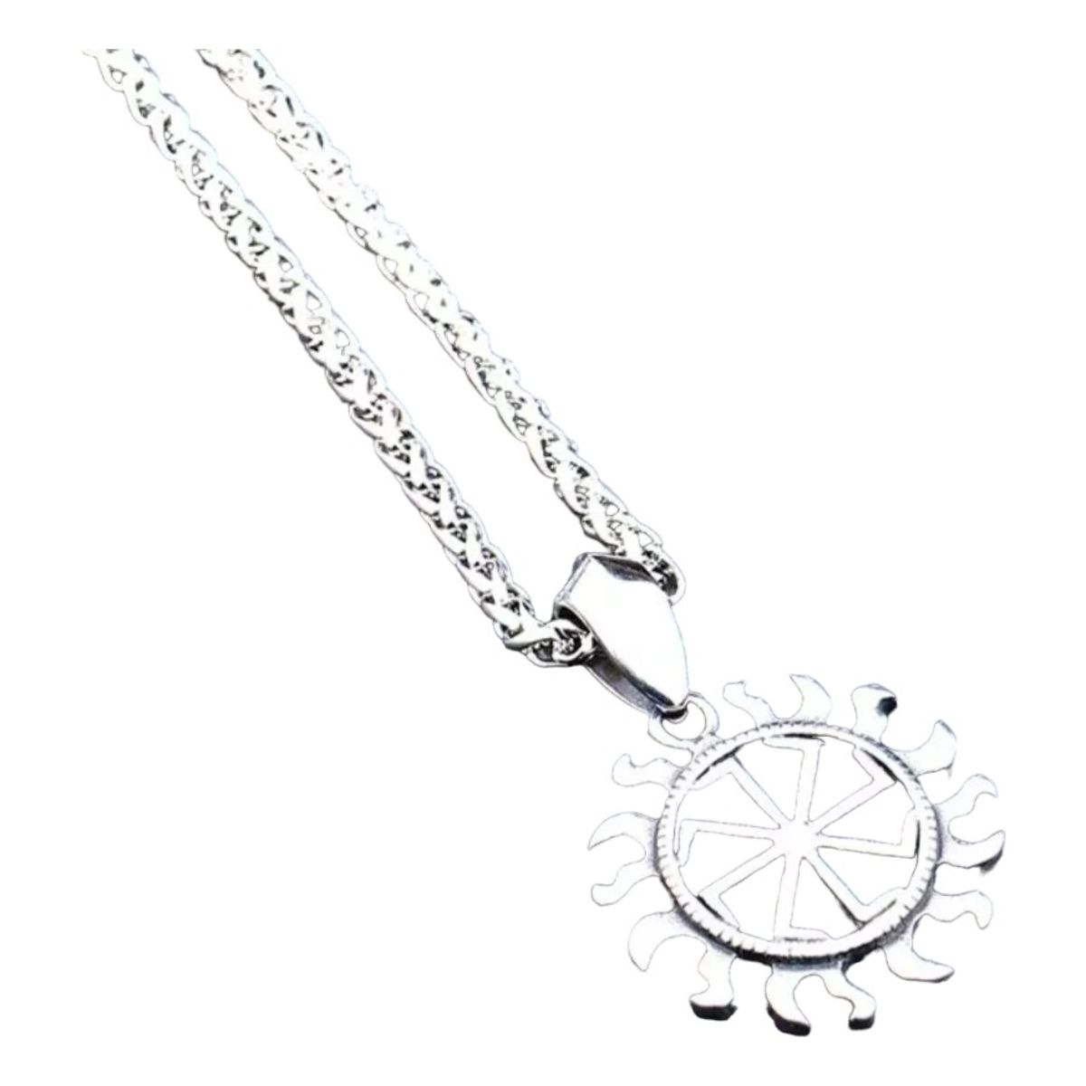 GENERICO - Collar Sol Vikingo Hombre Mujer Moda 2021 Illlx