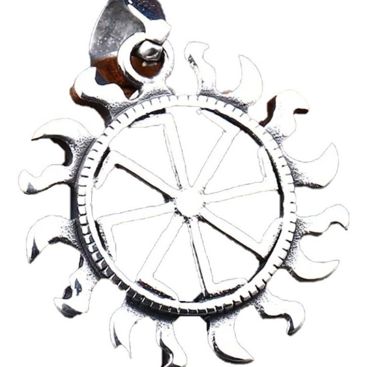 GENERICO - Collar Sol Vikingo Hombre Mujer Moda 2021 Illlx