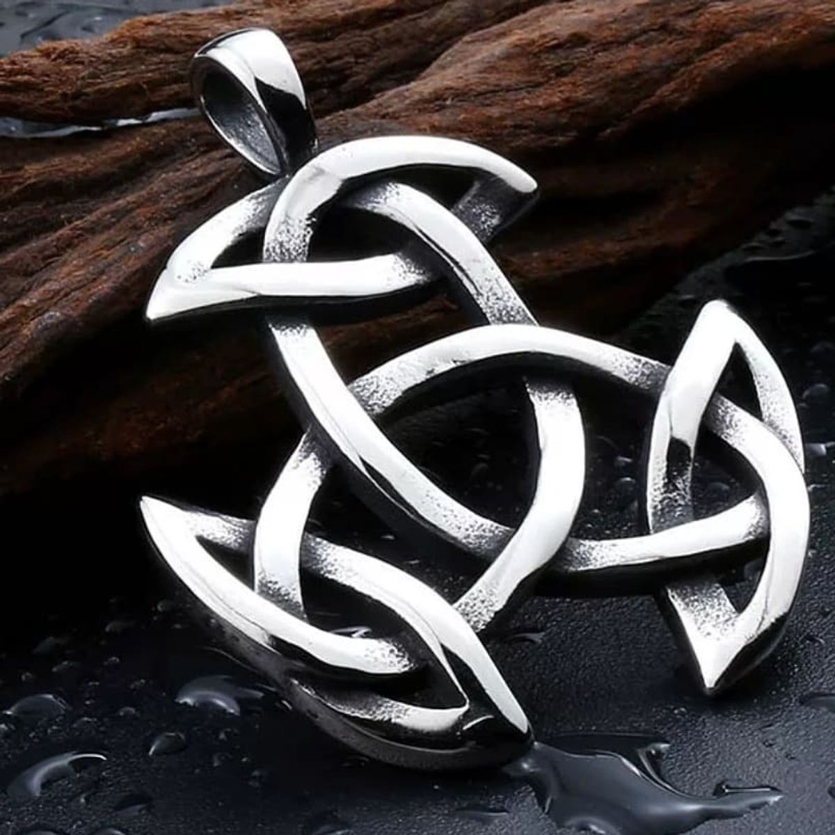 GENERICO - Collar Valknut Vikingo Hombre Moda Masculina 2019 Style