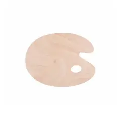 GENERICO - Paleta Ovalada Para Mezclar Pintura 24X30CM