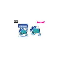 GENERICO - Set de globos látex de océano con fondo 36pcs