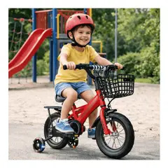 HOMER OUTDOOR - Bicicleta Infantil Aro 14 Niño ROJO HOMER