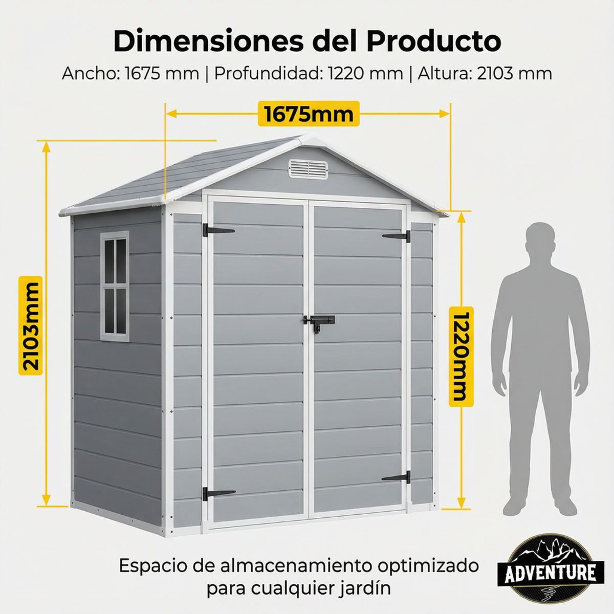 AFVENTURA - Bodega Jardin Plastico