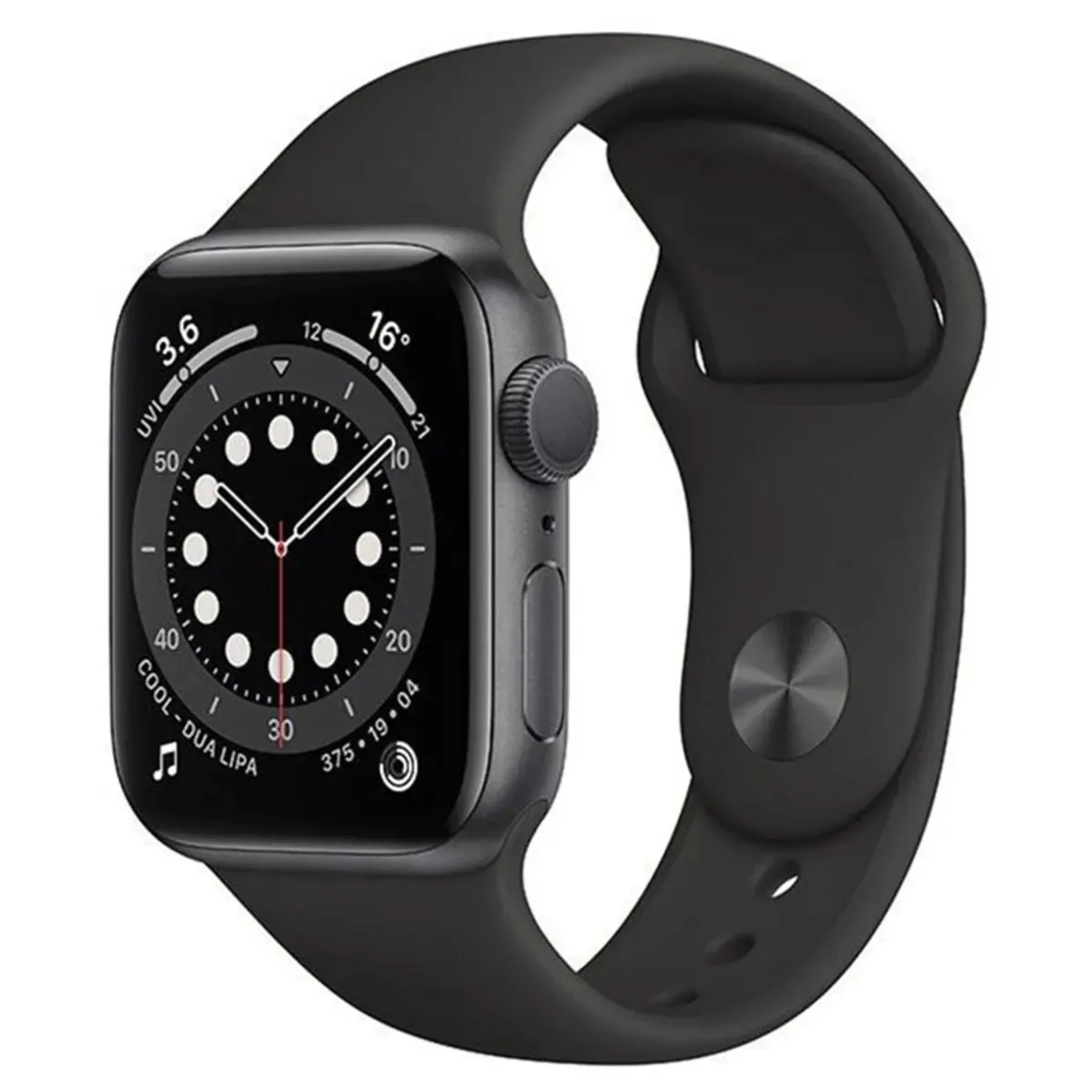 APPLE - Apple watch series 6 44mm GPS - Negro Reacondicionado