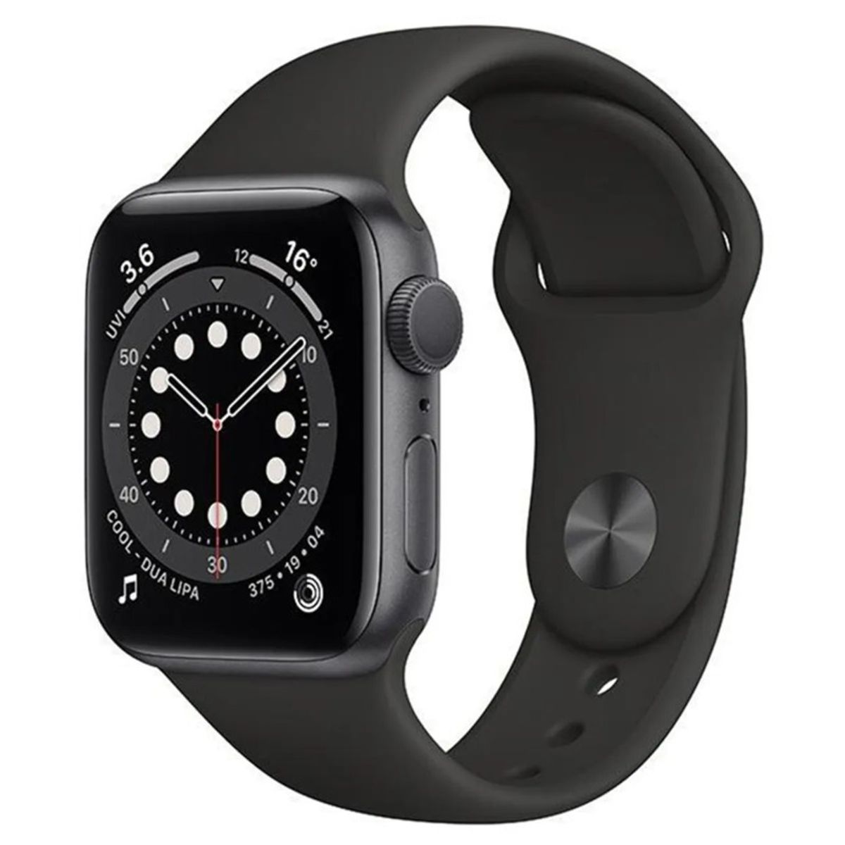 APPLE - Apple watch series 6 44mm GPS - Negro Reacondicionado