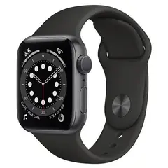 APPLE - Watch series 6 44mm GPS - Negro Reacondicionado