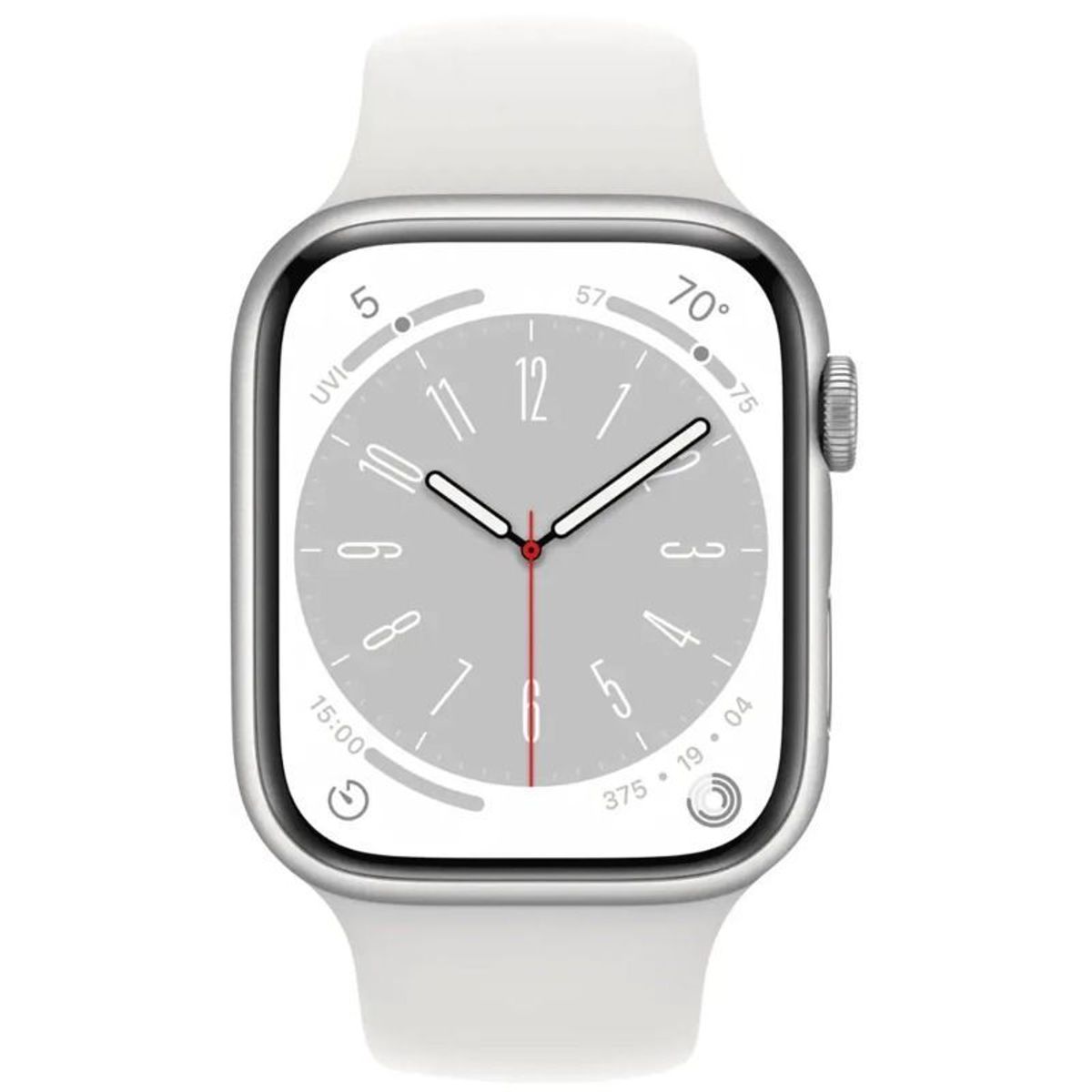 APPLE - Apple Watch S8 GPS 41 mm Plata Reacondicionado