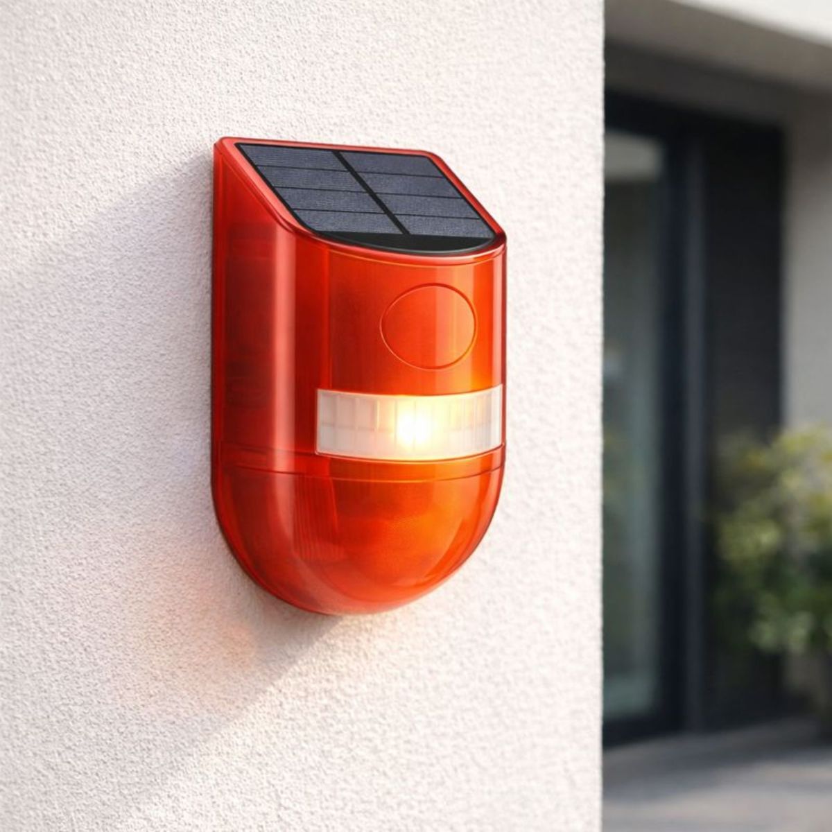 MOVI - Alarma Solar Exterior con Sensor de Movimiento para Protección Continua 129D- Resistente a la lluvia