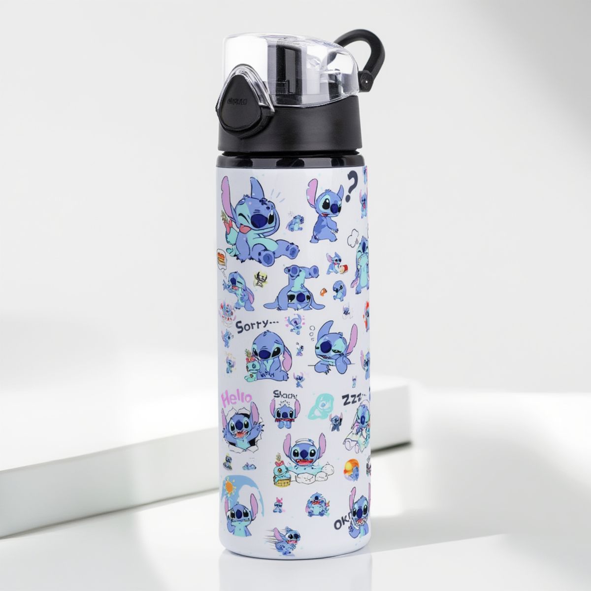 SM - Botella de Agua Stitch  750ml - Termo de Agua
