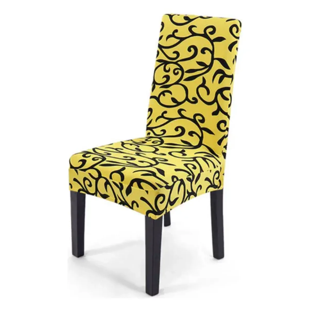 OKAY - Pack 6 Funda De Silla Para Comedor Diseño Flor Spandex