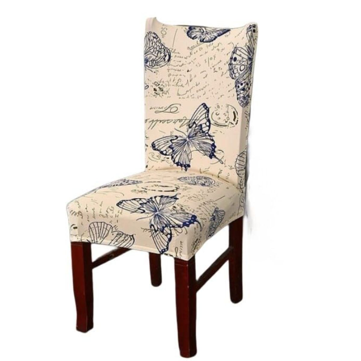 OKAY - Pack 6 Funda De Silla Para Comedor Diseño Flor Spandex