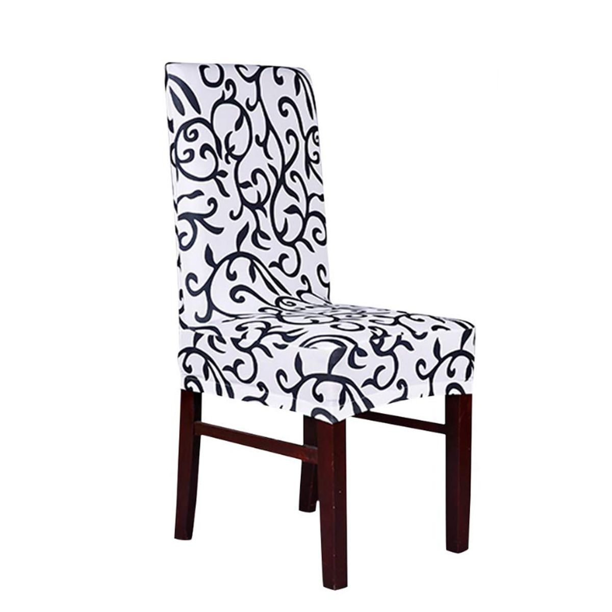 OKAY - Pack 6 Funda De Silla Para Comedor Diseño Flor Spandex