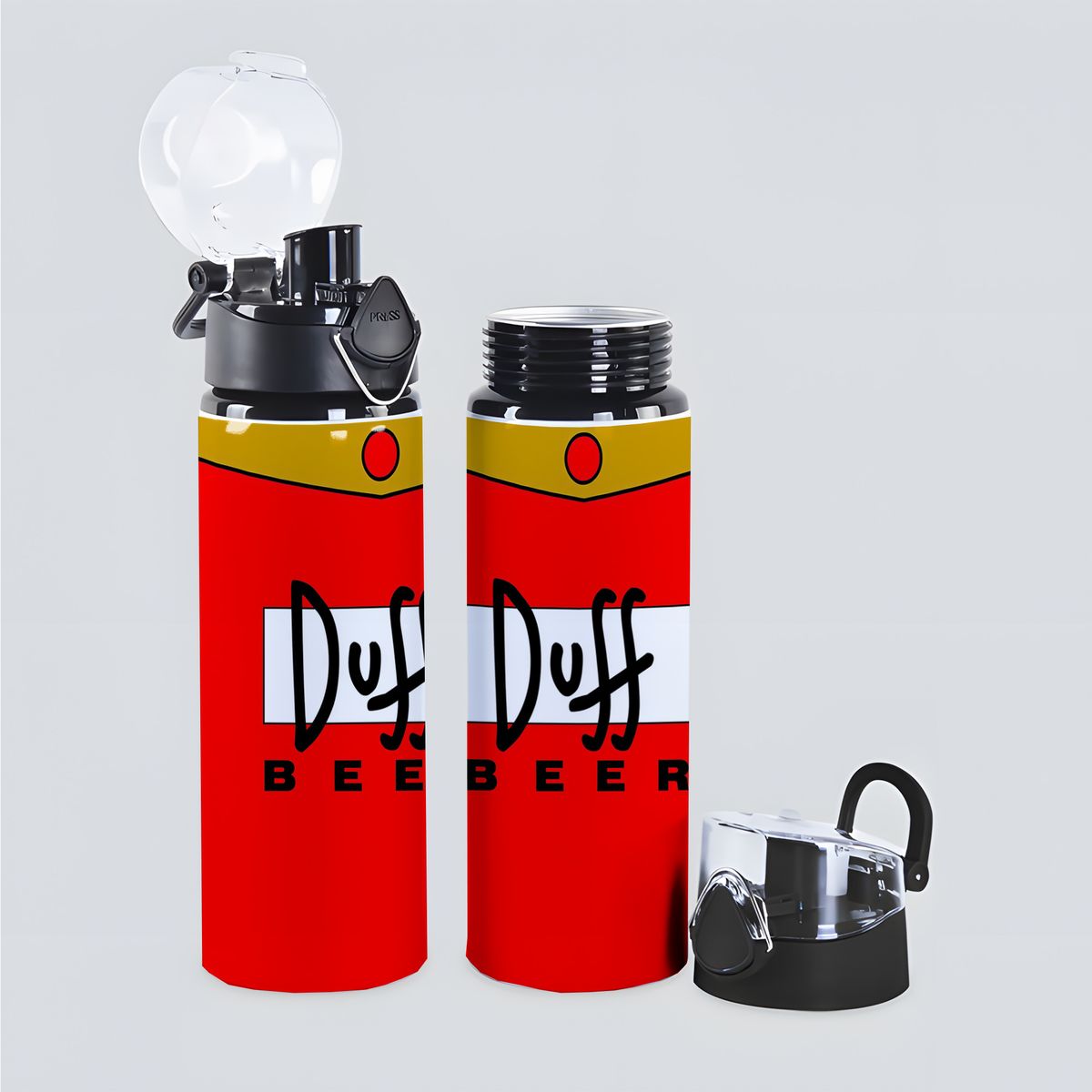 SM - Botella de Agua Duff Beer  Los Simpsons
