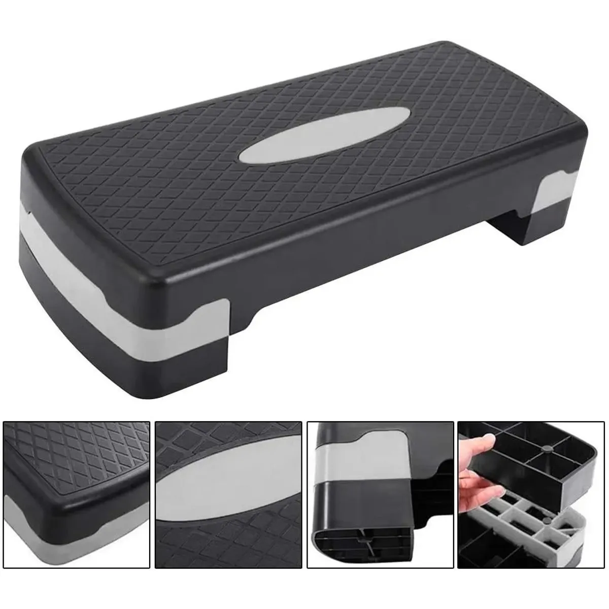 GENERICO - Step Aerobico 2 Niveles Antideslizante Pilates Fitness