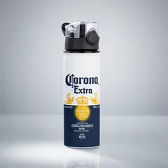 SM - Botella de Agua Corona Extra Reutilizable Líquidos Fríos