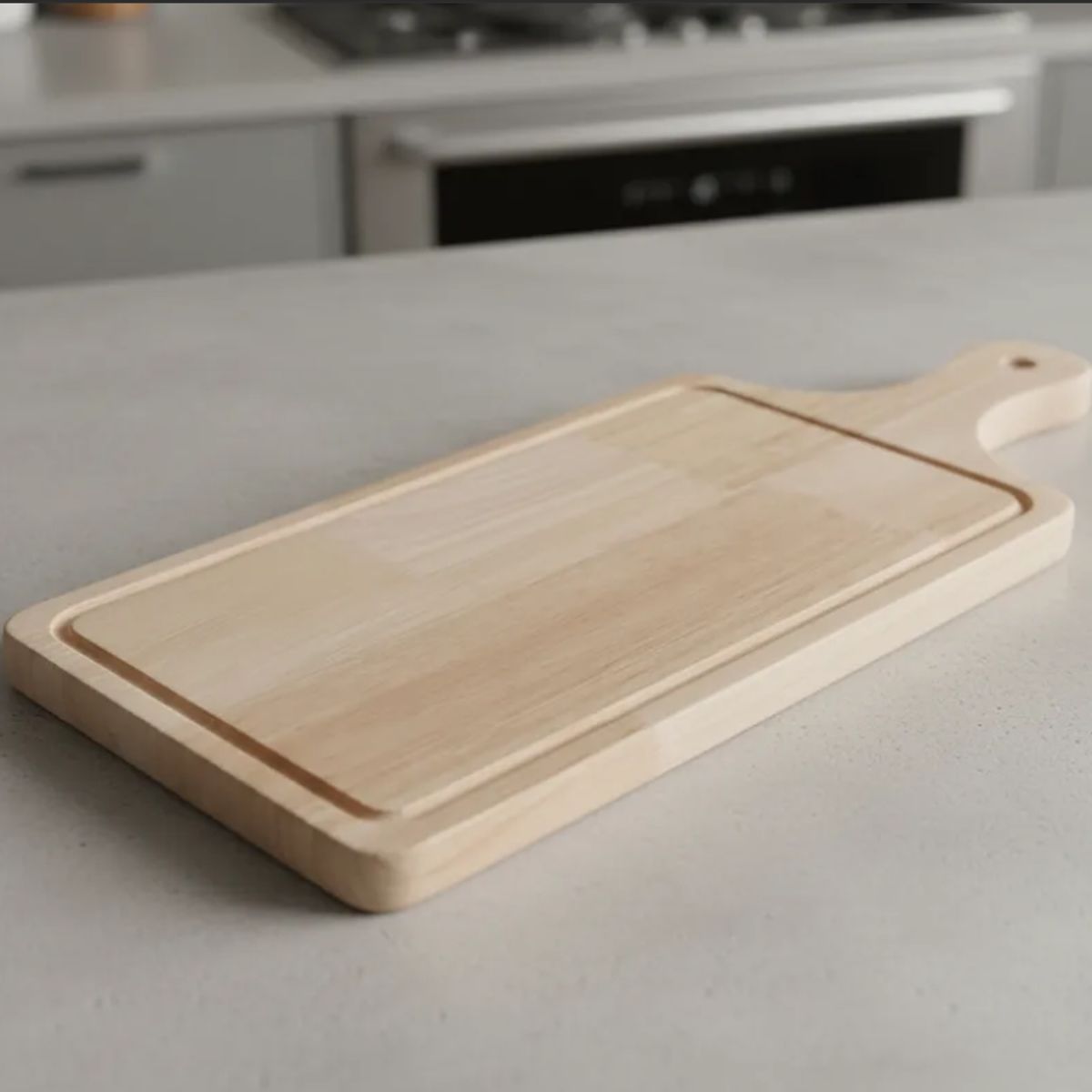 GENERICO - Tabla De Madera Para Picar O Picoteo Rectangular 34x14cm