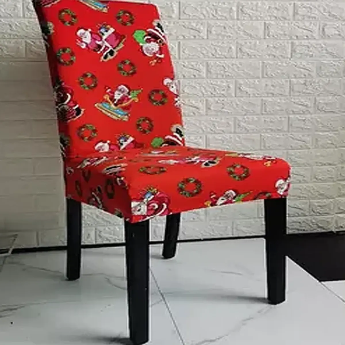 OKAY - Pack 6 Funda De Silla Para Comedor Diseño Flor Spandex