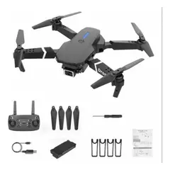 GENERICO - Drone E88 Con Cámara Dual Y Wifi Con Funda