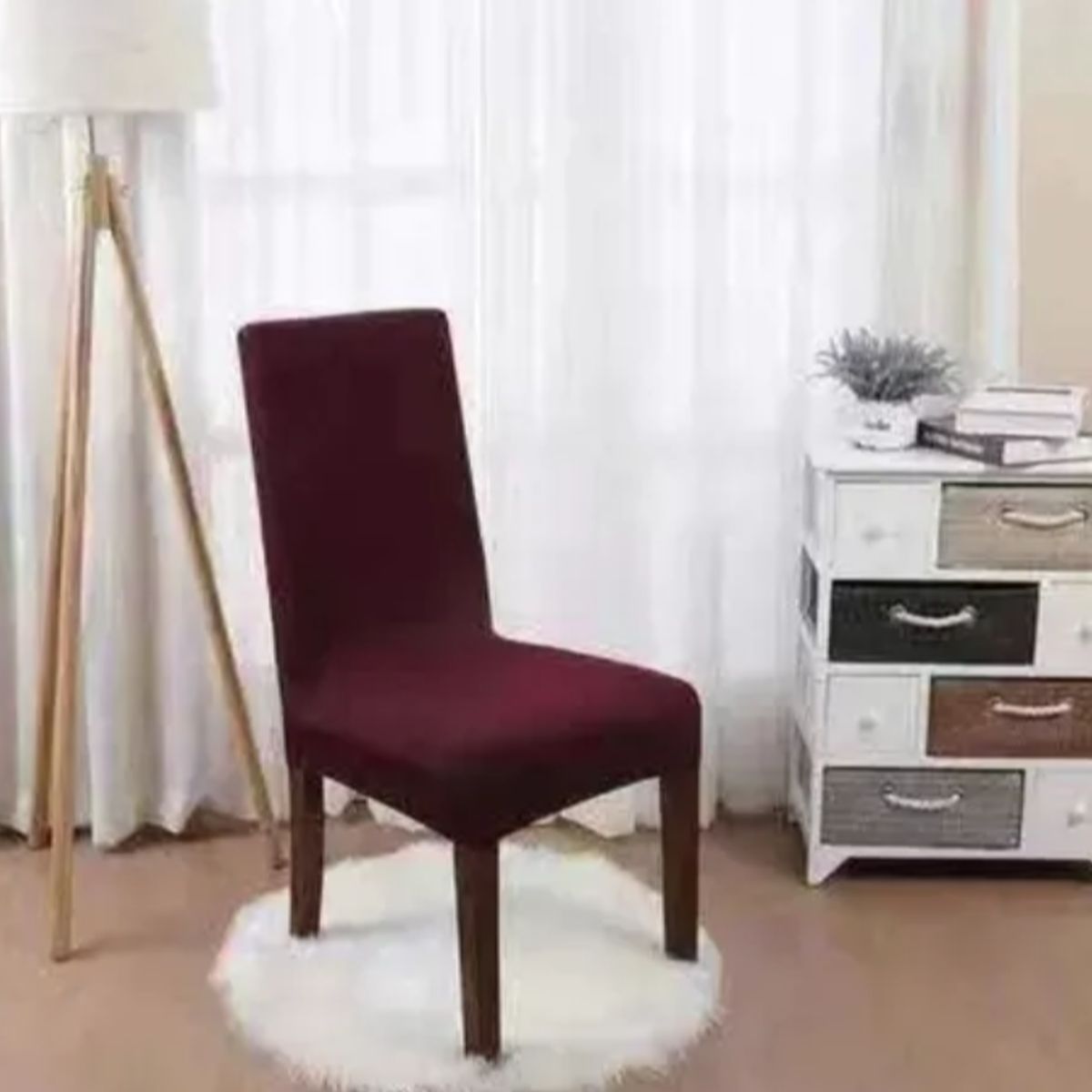 OKAY - Funda De Silla Para Comedor Liso Spandex