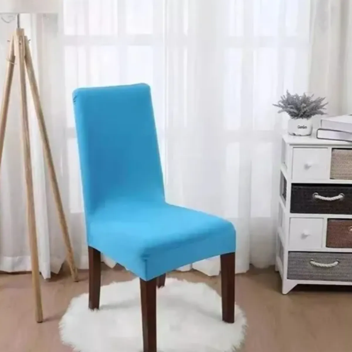 OKAY - Funda De Silla Para Comedor Liso Spandex