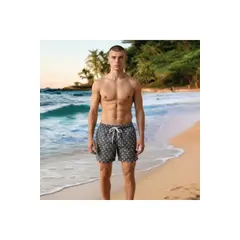 LOOK SHOP - Traje De Baño Hombre Forro Malla. Pantalón Corto 9001