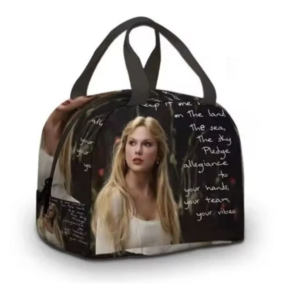 GENERICO - Lonchera Escolar Aislante The Fate Taylor Swift Ophelia