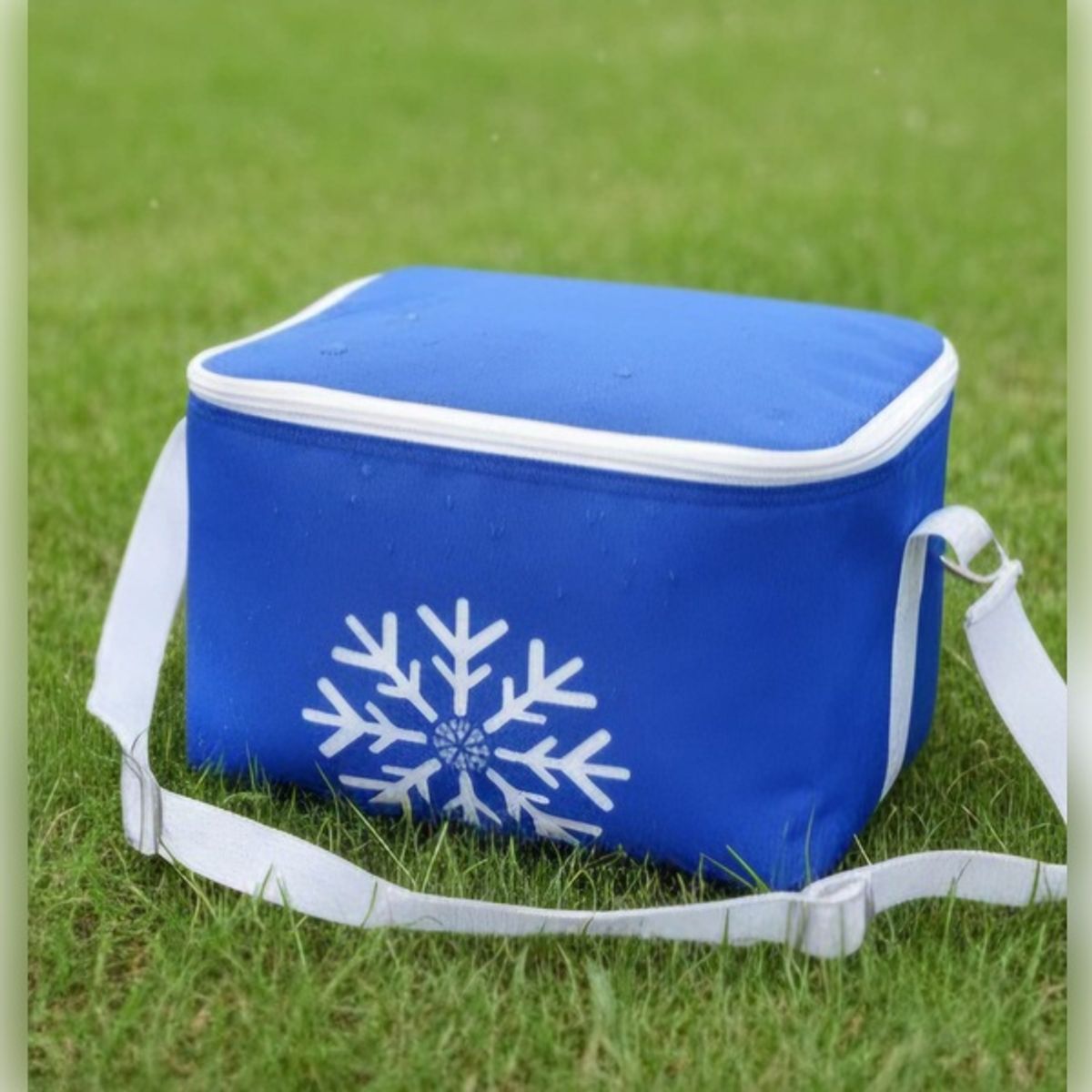 GENERICO - Lonchera azul-estrella Térmica Diseño Minimalista con Correa Ajustable