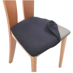 HD HOGAR SPA - Set De 6 Funda De Asiento Para Silla De Comedor