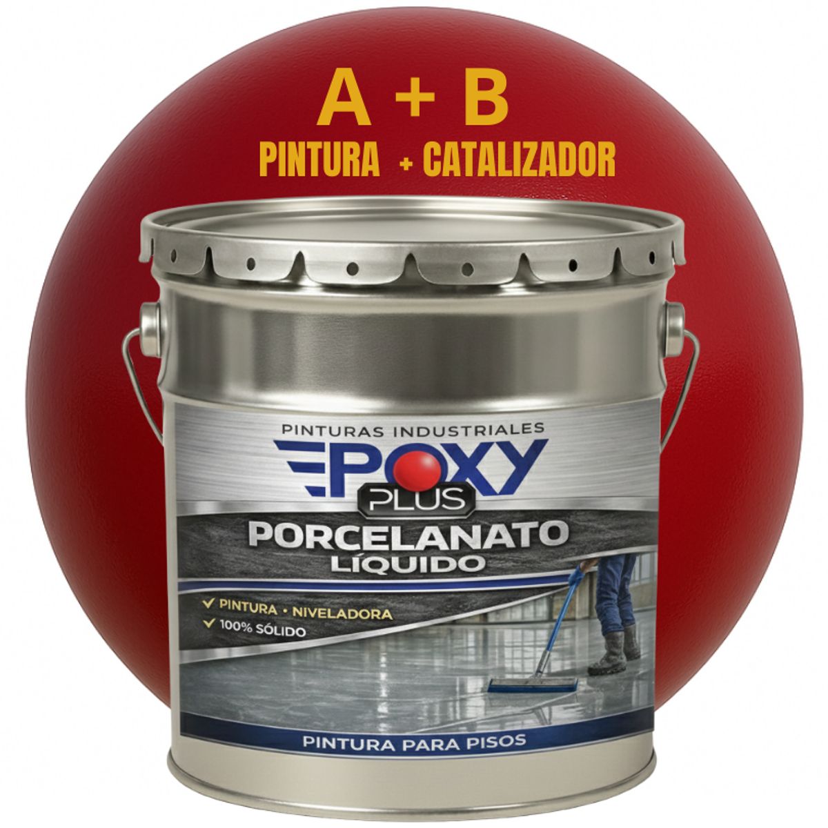 EPOXY - PORCELANATO LIQUIDO PREMIUM - KIT TINETA 19 KILOS - ROSA ORIENTE RAL 3031
