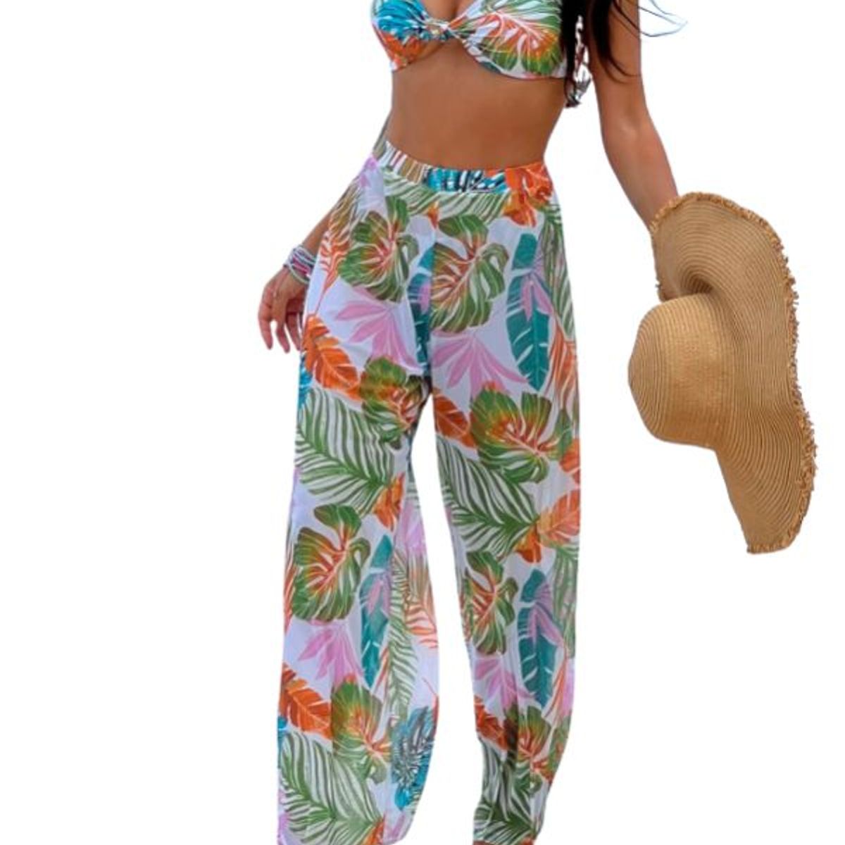 VARIOS - Traje De Baño Para Mujer Bikini Incluye Pantalón