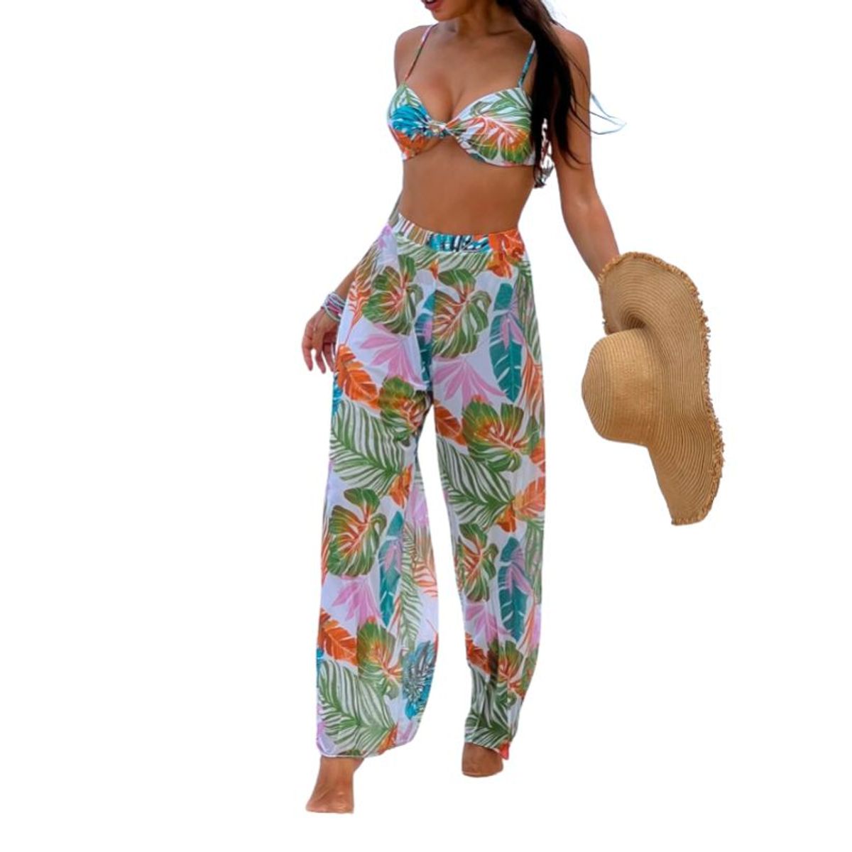 VARIOS - Traje De Baño Para Mujer Bikini Incluye Pantalón