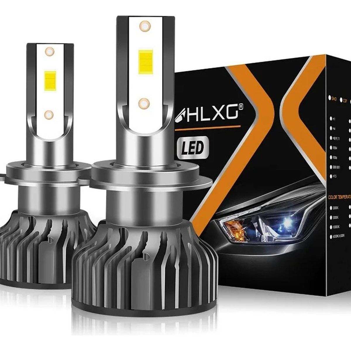 GENERICO - Ampolleta Turbo Led H4  20000lm