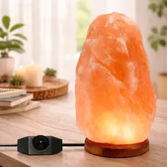 MOVI - Lámpara de Sal del Himalaya Luz Cálida para un Hogar Relajante