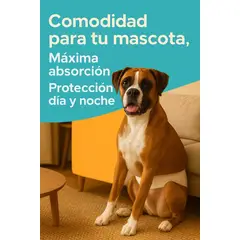 GENERICO - 60 Pañales Para Perros Pañales Para Perro Pañales Gato S