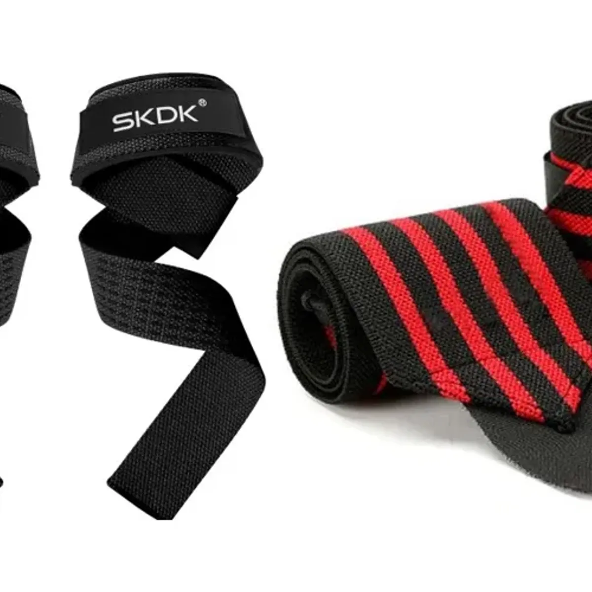 GENERICO - Pack Muñequeras + Straps Para Levantamientos