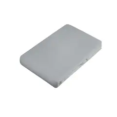 CARESTINO - Sábanas 300 Hilos Para Cuna Evolutiva de 70x140cm Blanco