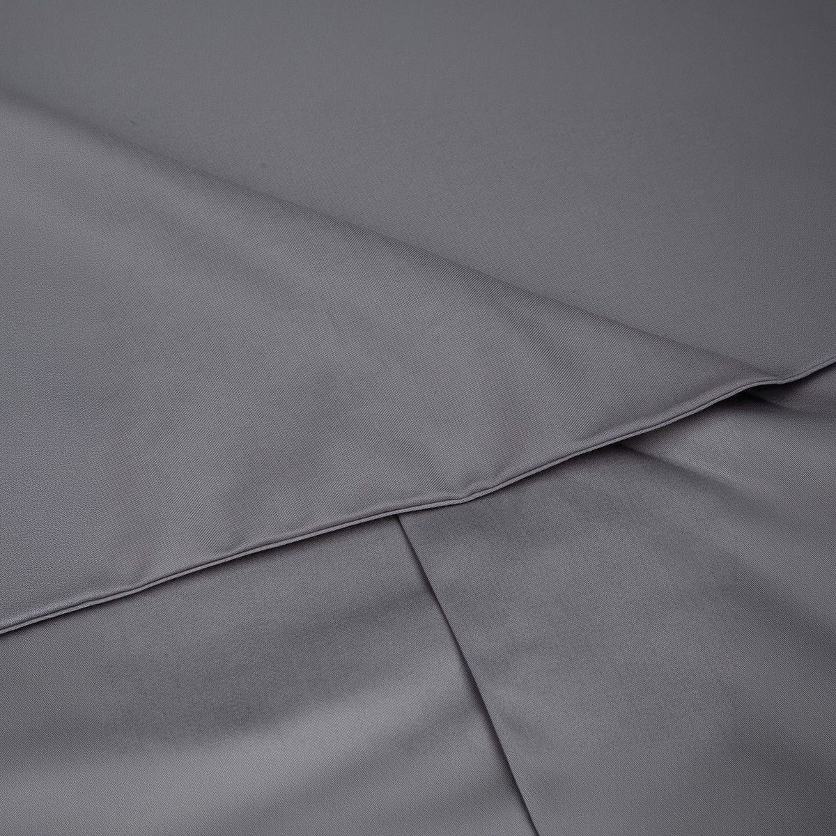 CARESTINO - Sábanas 300 Hilos Para Cuna Evolutiva de 70x140cm Gris