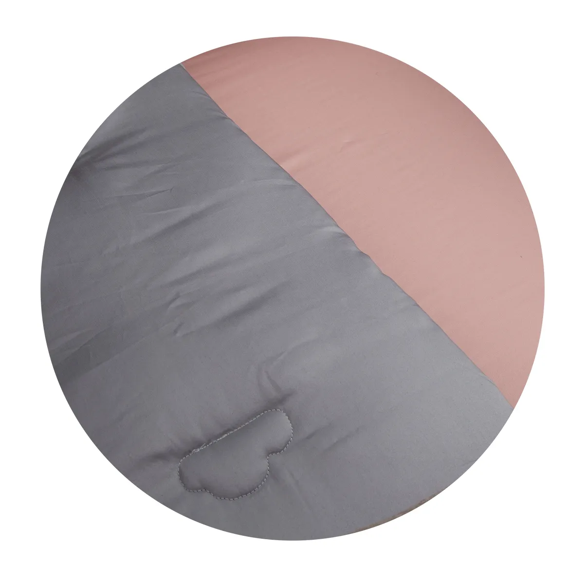 CARESTINO - Plumón Para Cuna Evolutiva de 70x140cm Gris